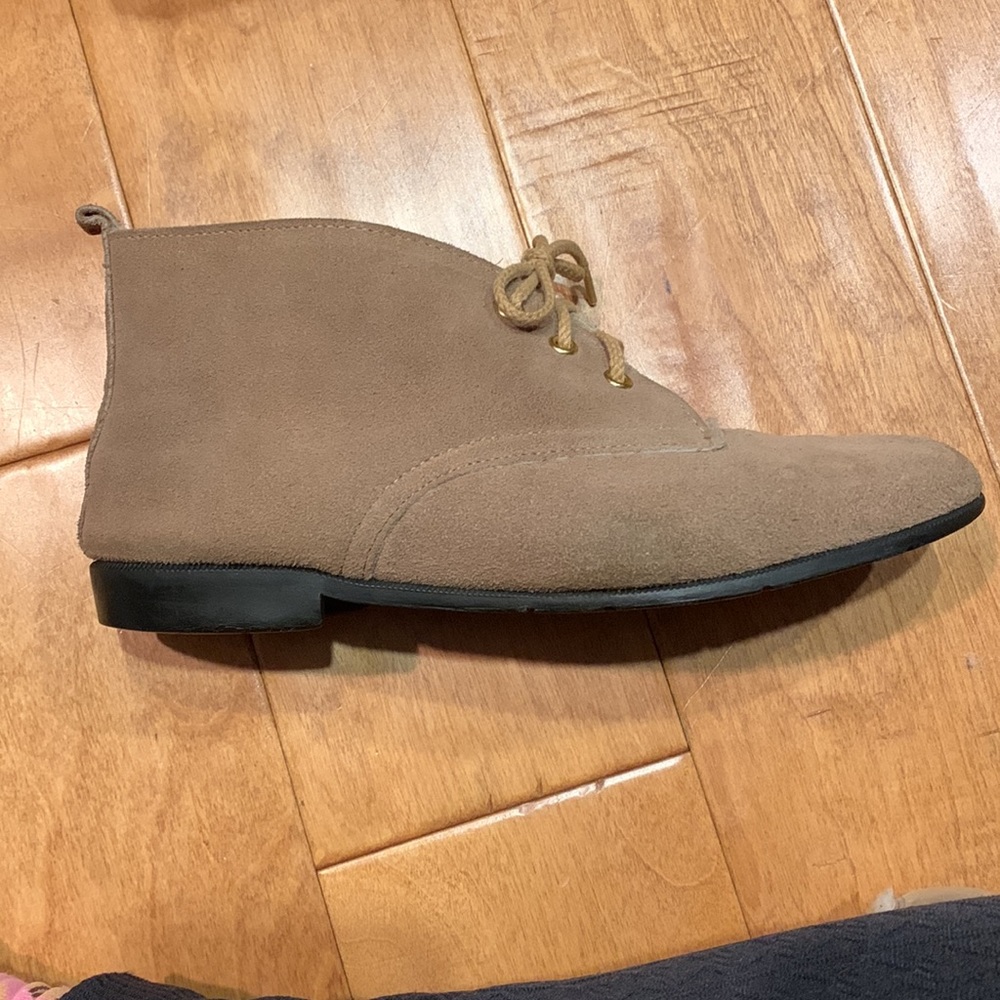 Vintage sherpa lined ankle boots - Picture 5 of 14